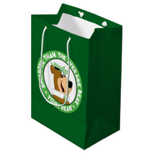 Bolsa De Regalo Mediana Retrato sonriente del oso de Yogi