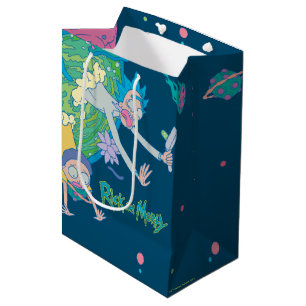 Bolsa De Regalo Mediana RICK AND MORTY™   Abandonar El Portal Infectado