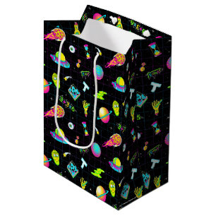 Bolsa De Regalo Mediana RICK AND MORTY™ Patrón de la estación psicod