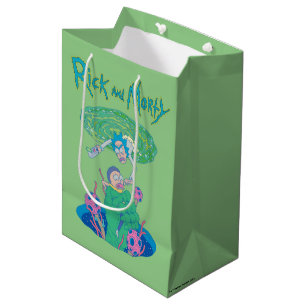 Bolsa De Regalo Mediana RICK AND MORTY™   Rescate del portal
