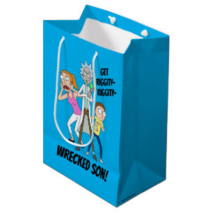 Bolsa De Regalo Mediana RICK AND MORTY™ Rick, Morty y Summer