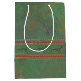 Bolsa De Regalo Mediana Roadrunner del Suroeste Sagebrush Green