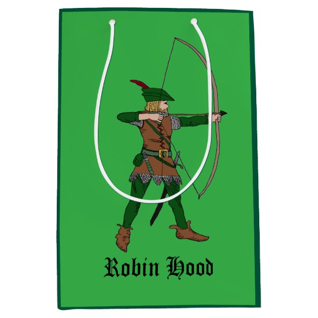Bolsa De Regalo Mediana Robin Hood y Little John (Anverso)