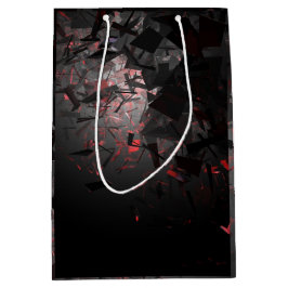 Bolsa De Regalo Mediana Rojo y negro