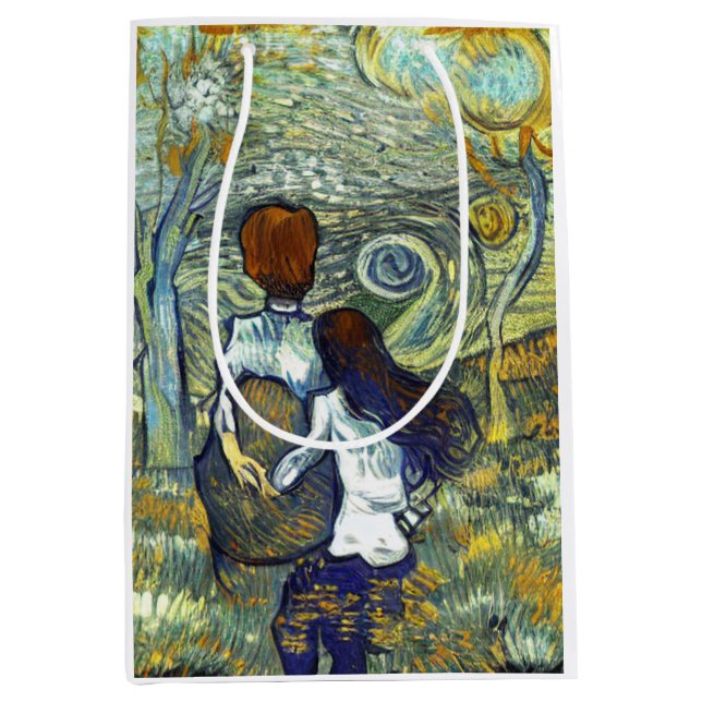 BOLSA DE REGALO MEDIANA ROMANCE (Anverso)