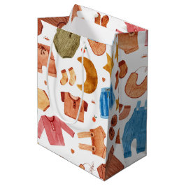 Bolsa De Regalo Mediana Ropa Boho para recién nacidos