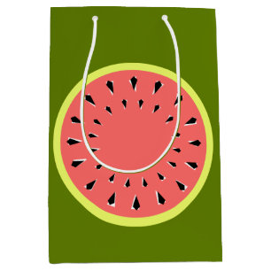 Bolsa De Regalo Mediana Rosa de la sandía