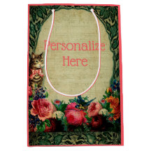 Rosa de música de chapa y gato victoriano de vinta