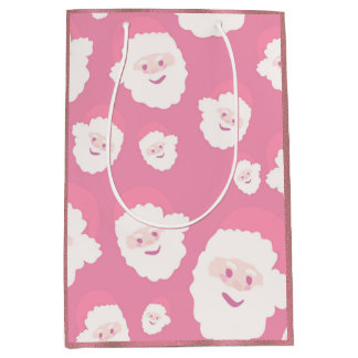 Bolsa De Regalo Mediana Rosa Santa