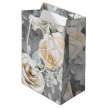 Rosas blancas cremosas vintage delicadas