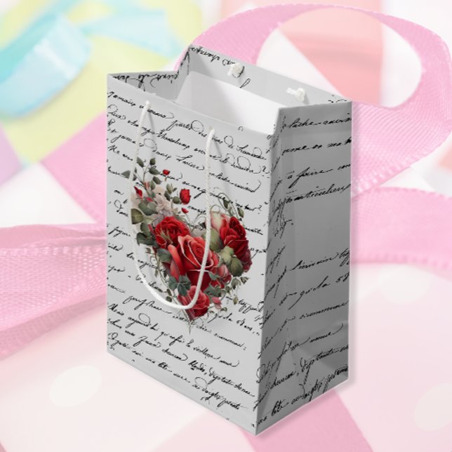 Bolsa De Regalo Mediana Rosas de época 2 (Subido por el creador)