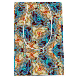 Bolsa De Regalo Mediana Rose Prism Whirl