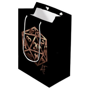 Bolsa De Regalo Mediana RPG Crit AF   Dados para Juegos de Mesa de Fantasí