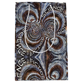 Bolsa De Regalo Mediana Rusty Fractal Science Fiction