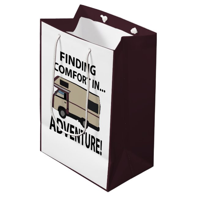Bolsa De Regalo Mediana RV Camping Adventure Ring (Angulo Anverso)