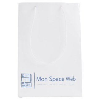Bolsa De Regalo Mediana Sacola para Presente Mon Space Web