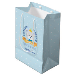 Bolsa De Regalo Mediana Sacola para presentes “Baby Prince Bear ”