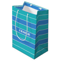 Sacos de regalo de personalizado de patrón de raya