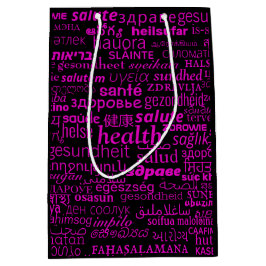 Bolsa De Regalo Mediana Salud - Internacional de varios idiomas - Personal