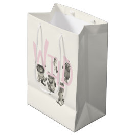 Bolsa De Regalo Mediana SALVAJE | Cosas Salvajes y Max - Rosa