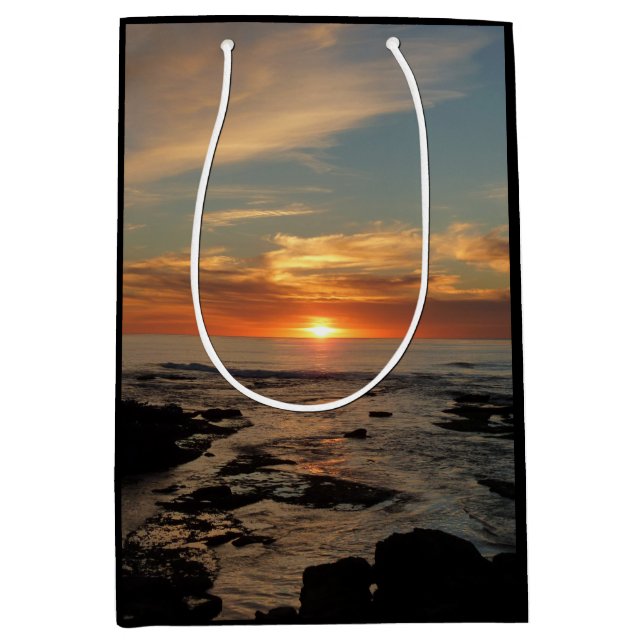 Bolsa De Regalo Mediana San Diego Sunset II (Anverso)