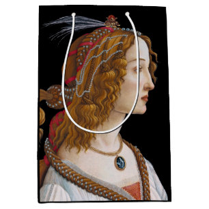 Bolsa De Regalo Mediana Sandro Botticelli - Retrato de Simonetta Vespucci