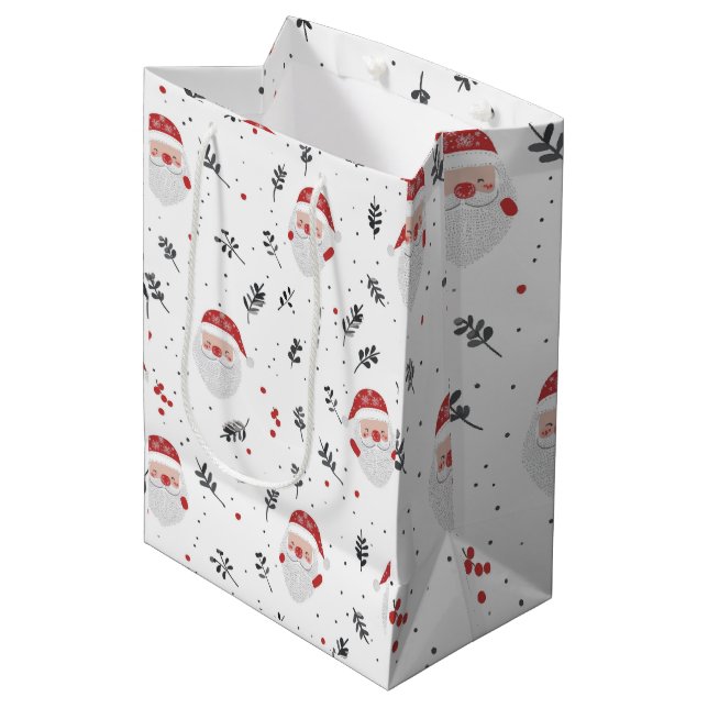 Bolsa De Regalo Mediana Santa - Navidades (Angulo Anverso)