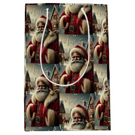 Bolsa De Regalo Mediana Santa Nostálgica