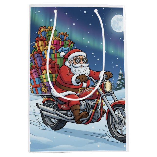 Bolsa De Regalo Mediana Santa’s Surprise Gift Bag (Anverso)