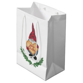 Bolsa De Regalo Mediana Scandi Tomten Santa