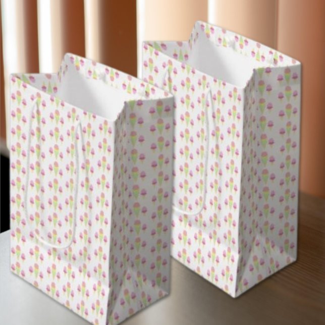 Bolsa De Regalo Mediana Scooped Up Ice Cream Bridal Shower (Subido por el creador)