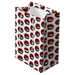 Bolsa De Regalo Mediana Sé mi Personalizado de la Boca Roja de San Valentí