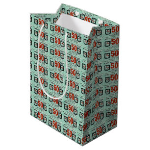 Bolsa De Regalo Mediana Sellos de intercambio antiguos