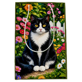 Bolsa De Regalo Mediana Señorita Zina ,gato