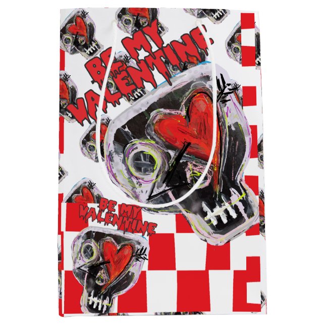 BOLSA DE REGALO MEDIANA SER MI VALENTINA (Anverso)