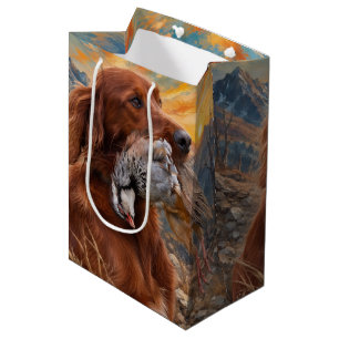 Bolsa De Regalo Mediana Setter Irlandés