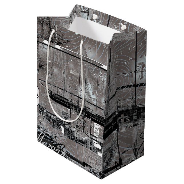 Bolsa De Regalo Mediana Ship Register (Angulo reverso)