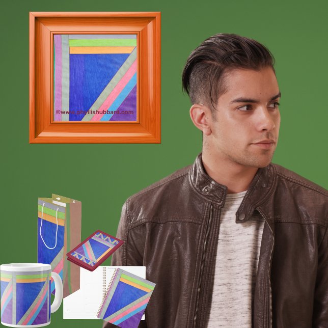 Bolsa De Regalo Mediana Siete (Get the full “Seven” collection at: https://bit.ly/SmartArtZazzle)