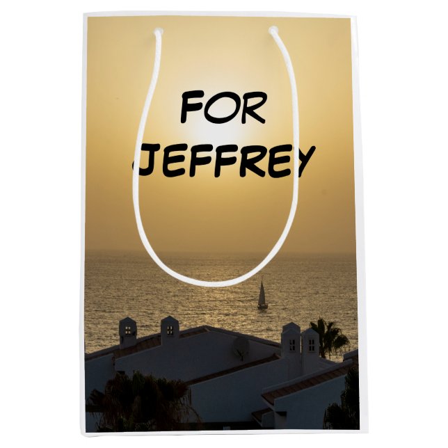 Bolsa De Regalo Mediana Silencio (Anverso)