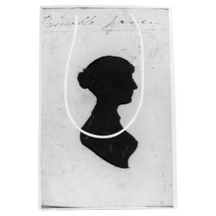 Bolsa De Regalo Mediana Silueta de Jane Austen