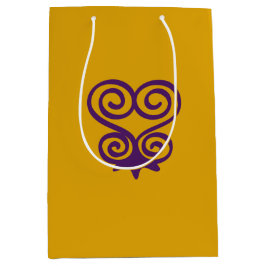 Bolsa De Regalo Mediana Símbolo de Adinkra para África Occidental (Sankofa