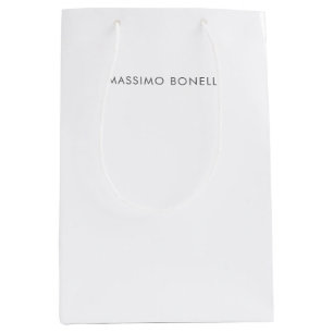 Bolsa De Regalo Mediana Simple Llano Moderno Elegante