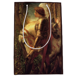 Bolsa De Regalo Mediana Sir Galahad (de George Frederick Watts)