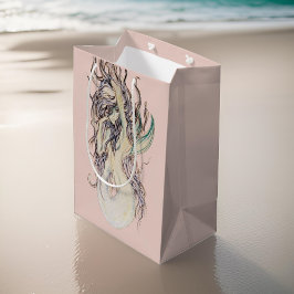 Bolsa De Regalo Mediana Sirena adulta en acuarela sexy