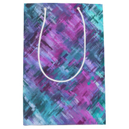 Bolsa De Regalo Mediana slipstream digihatch - teal and purple :