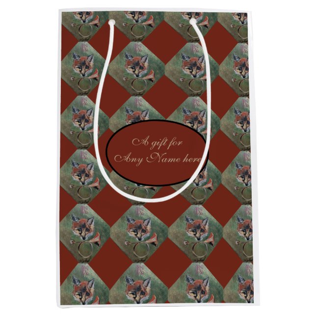 Bolsa De Regalo Mediana Sly Mr. Fox (Anverso)