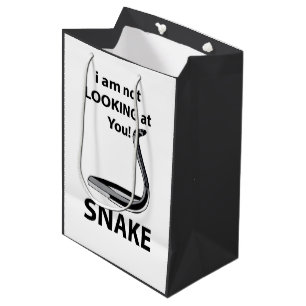 Bolsa De Regalo Mediana Snake No te estoy mirando