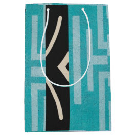 Bolsa De Regalo Mediana Sofisticada isla caribeña africana de lujo