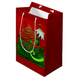 Bolsa De Regalo Mediana Sólo el Cupcake de vacaciones Whimsey MEDIUM