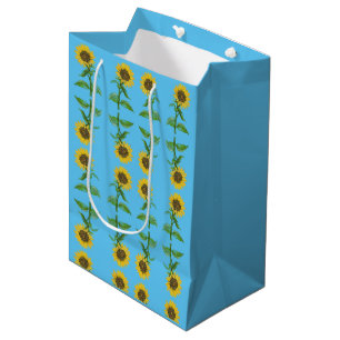 Bolsa De Regalo Mediana Sombrillas amarillas
